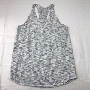 Lululemon Essential Tank Tiger Space Dye Black‎ White Size 8